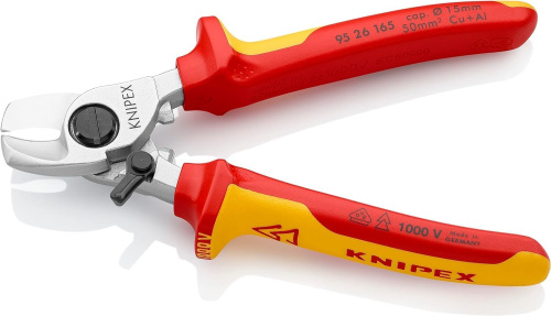 Ножницы для резки кабелей KNIPEX 9526165SB фото 2