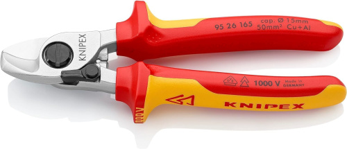 Ножницы для резки кабелей KNIPEX 9526165SB
