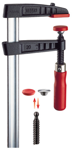 Струбцина Bessey TG20K, с т-образной ручкой